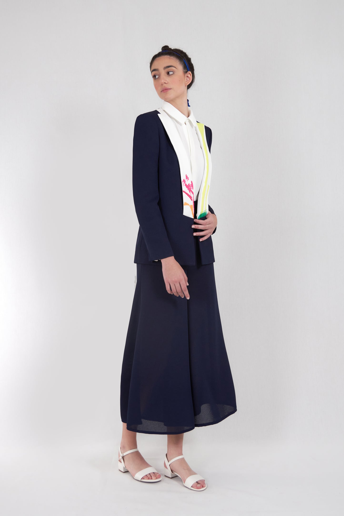 AURA cropped trousers