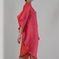Vestido RENNES reversible naranja-coral