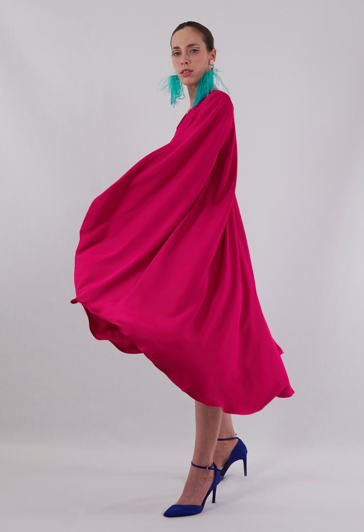 Vestido TOULOUSE fucsia