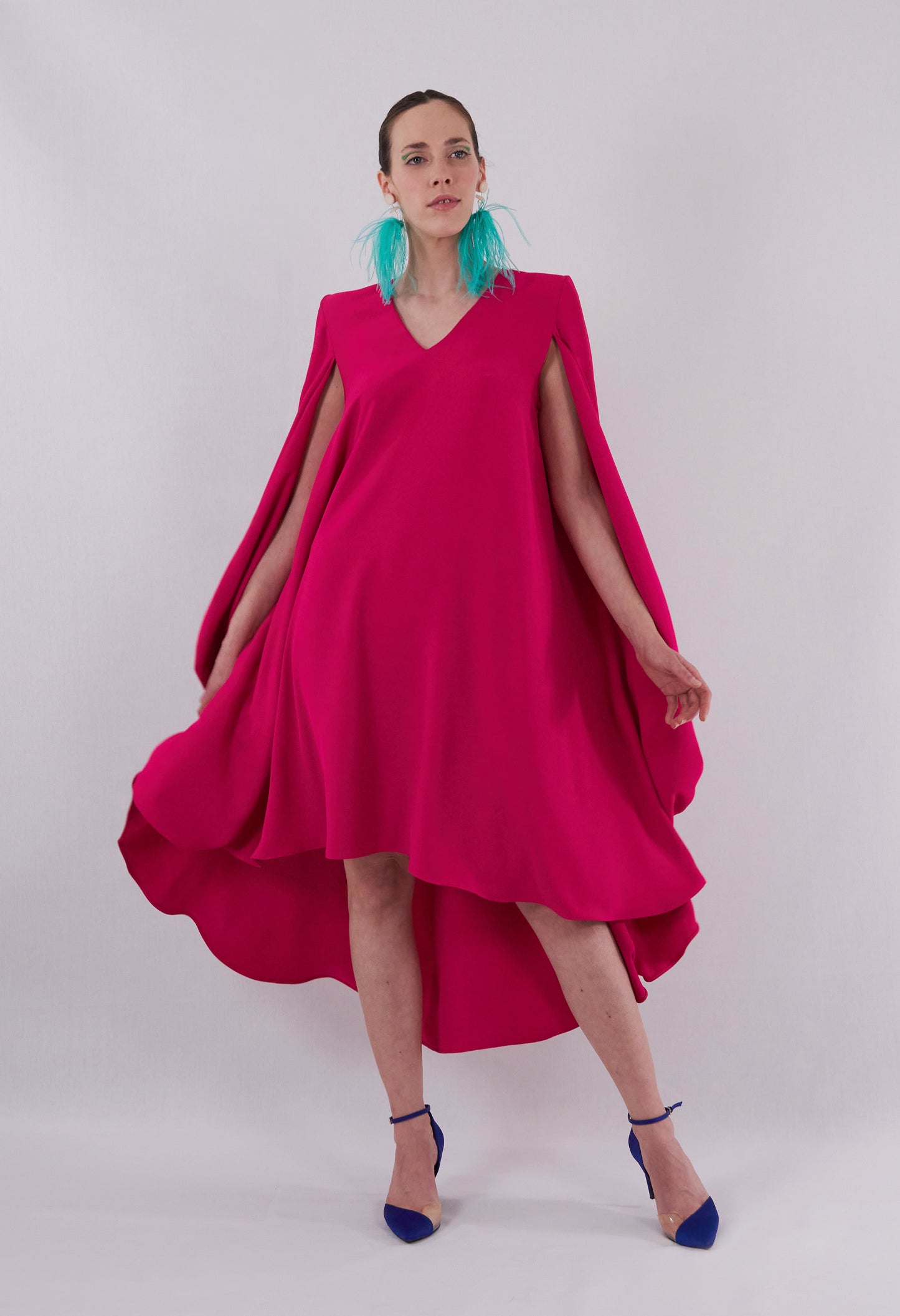 Vestido TOULOUSE fucsia